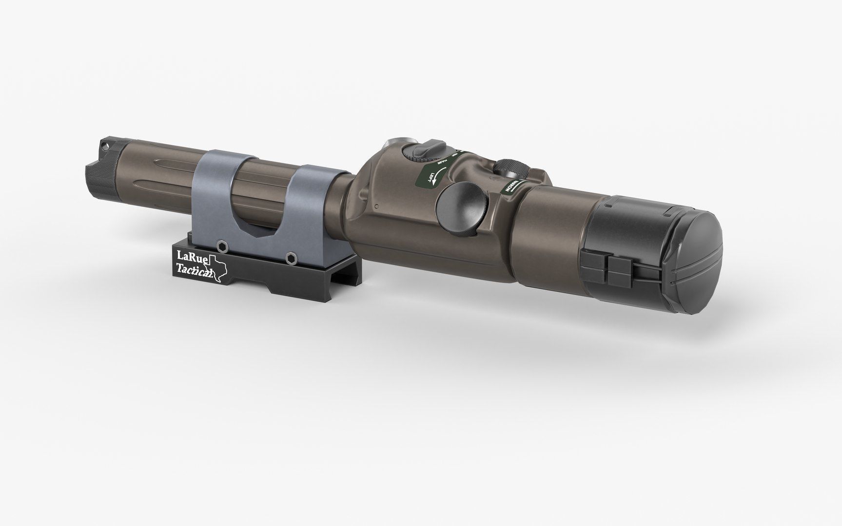 IZLID ULTRA High Power IR Laser LODs Game Ready Low-poly 3D model_6