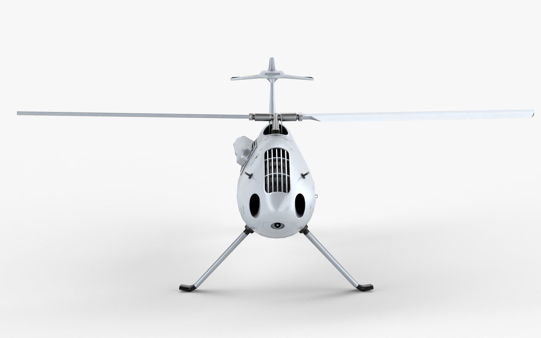 Camcopter S-100 LODs Game Ready Low-poly 3D model_4