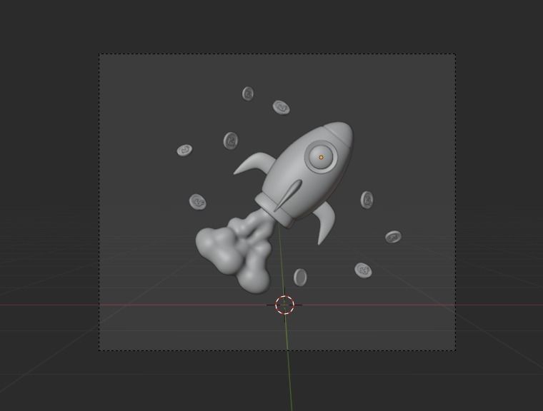 Online Business 3d Illustration  Icon Pack 3D model_29