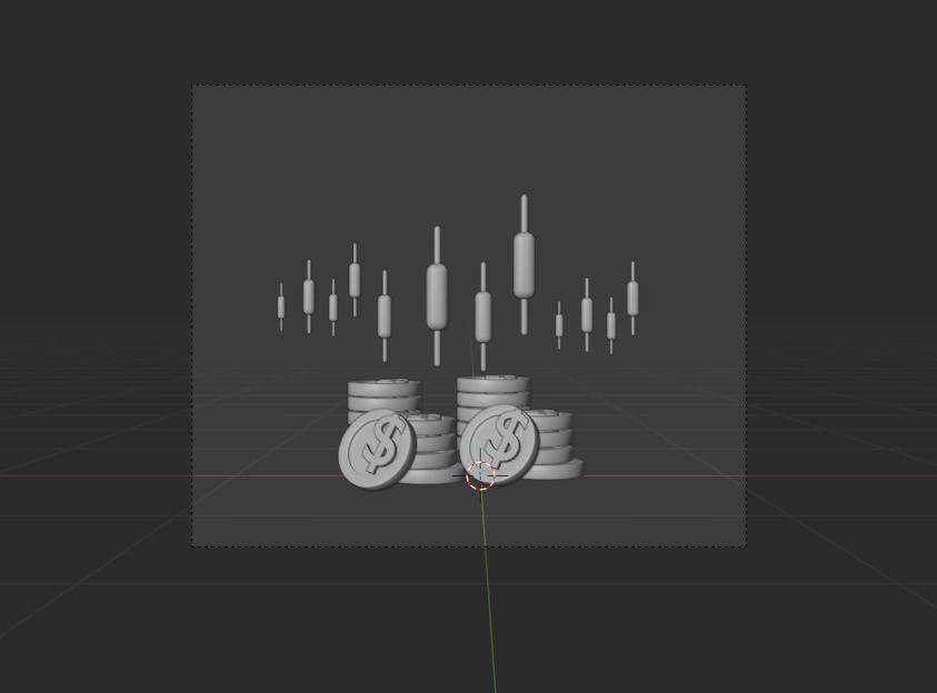 Online Business 3d Illustration  Icon Pack 3D model_45