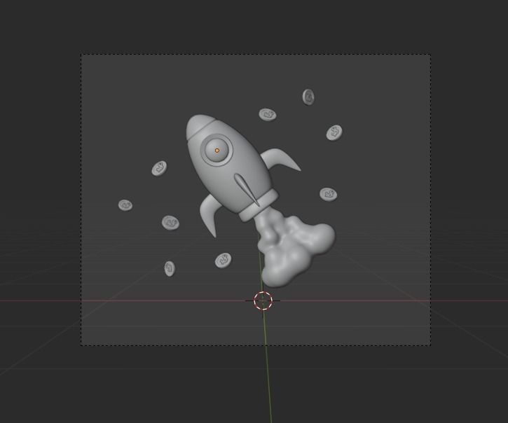 Online Business 3d Illustration  Icon Pack 3D model_12