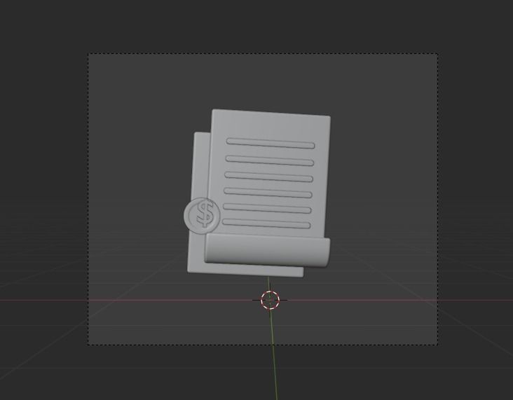 Online Business 3d Illustration  Icon Pack 3D model_53