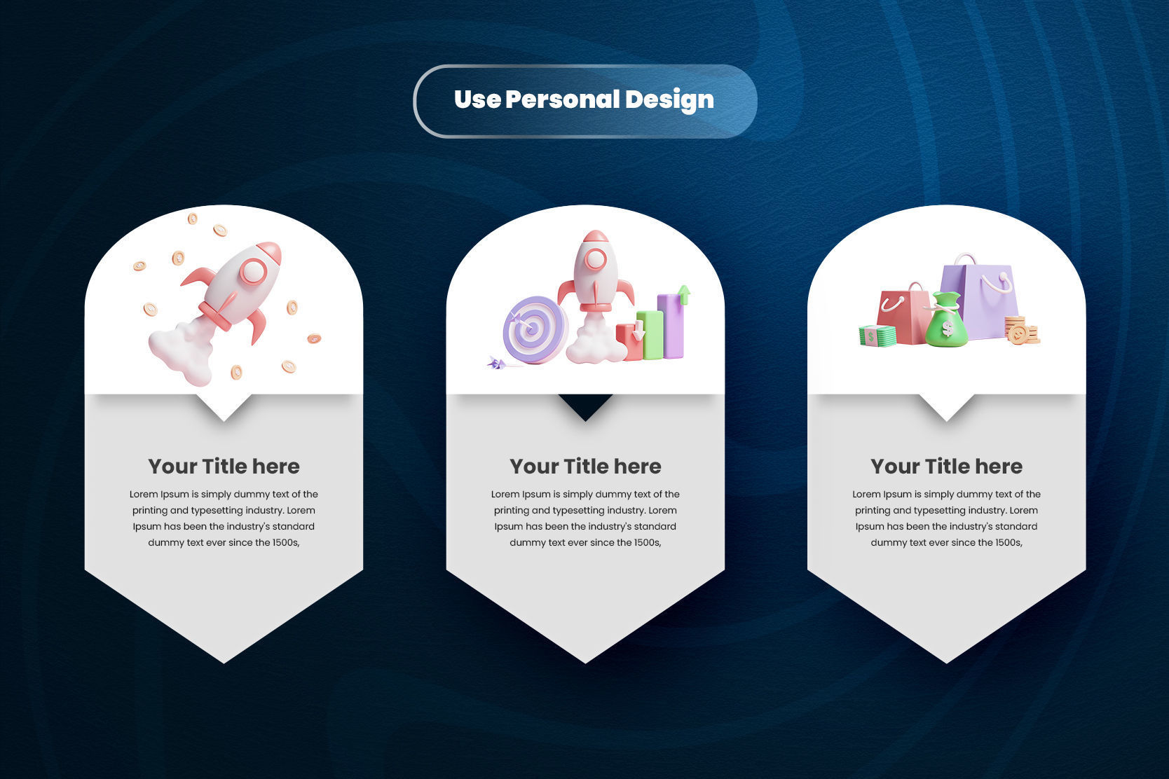 Online Business 3d Illustration  Icon Pack 3D model_3