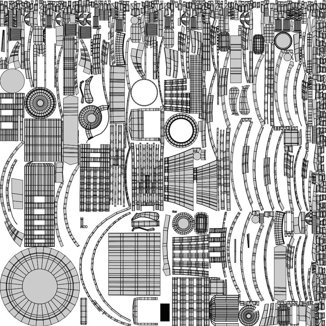 Titan TraQ Lite - Green Low-poly 3D model_10