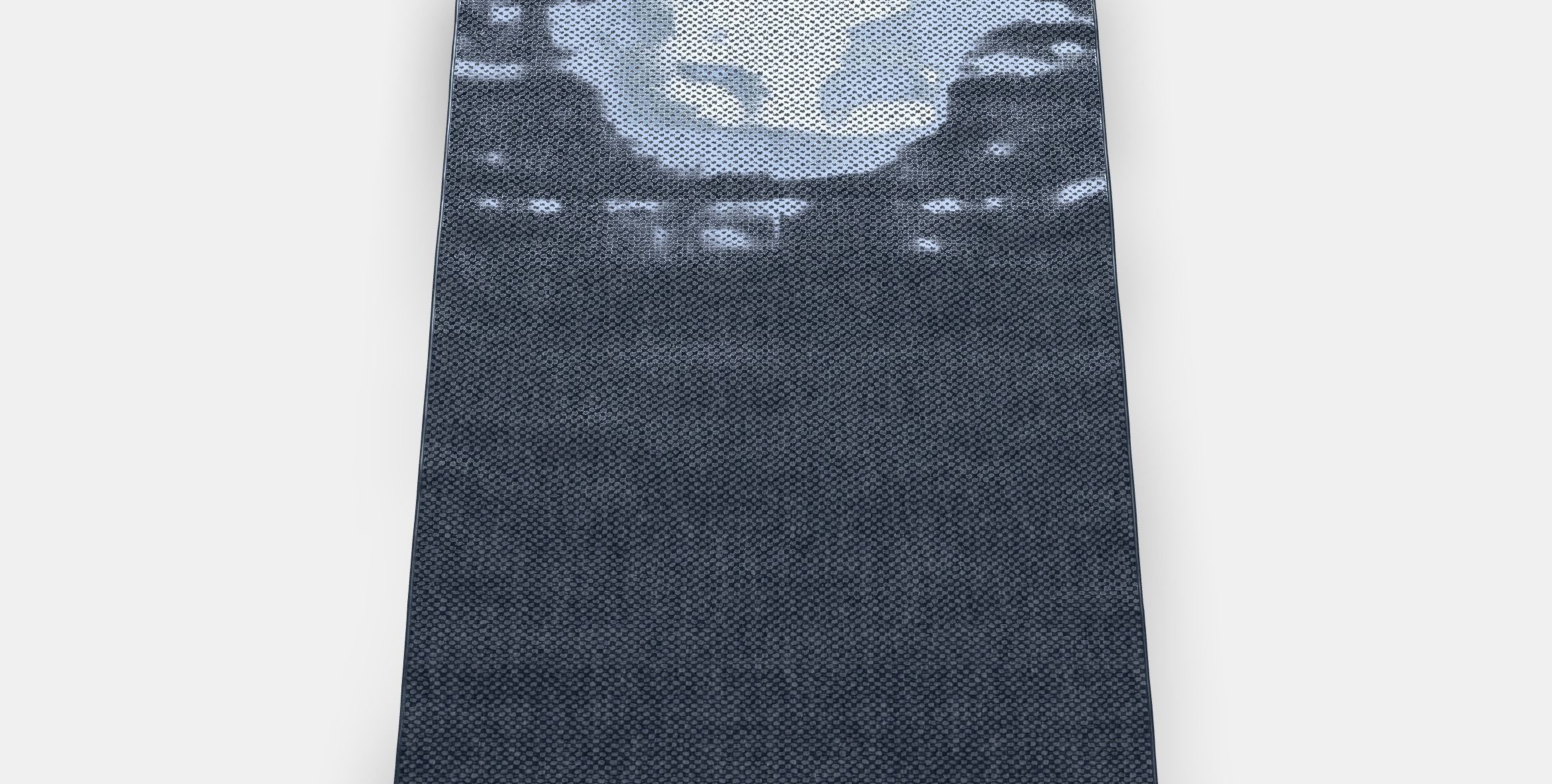 MORUM flat woven carpet indoorrough Low-poly 3D model_9