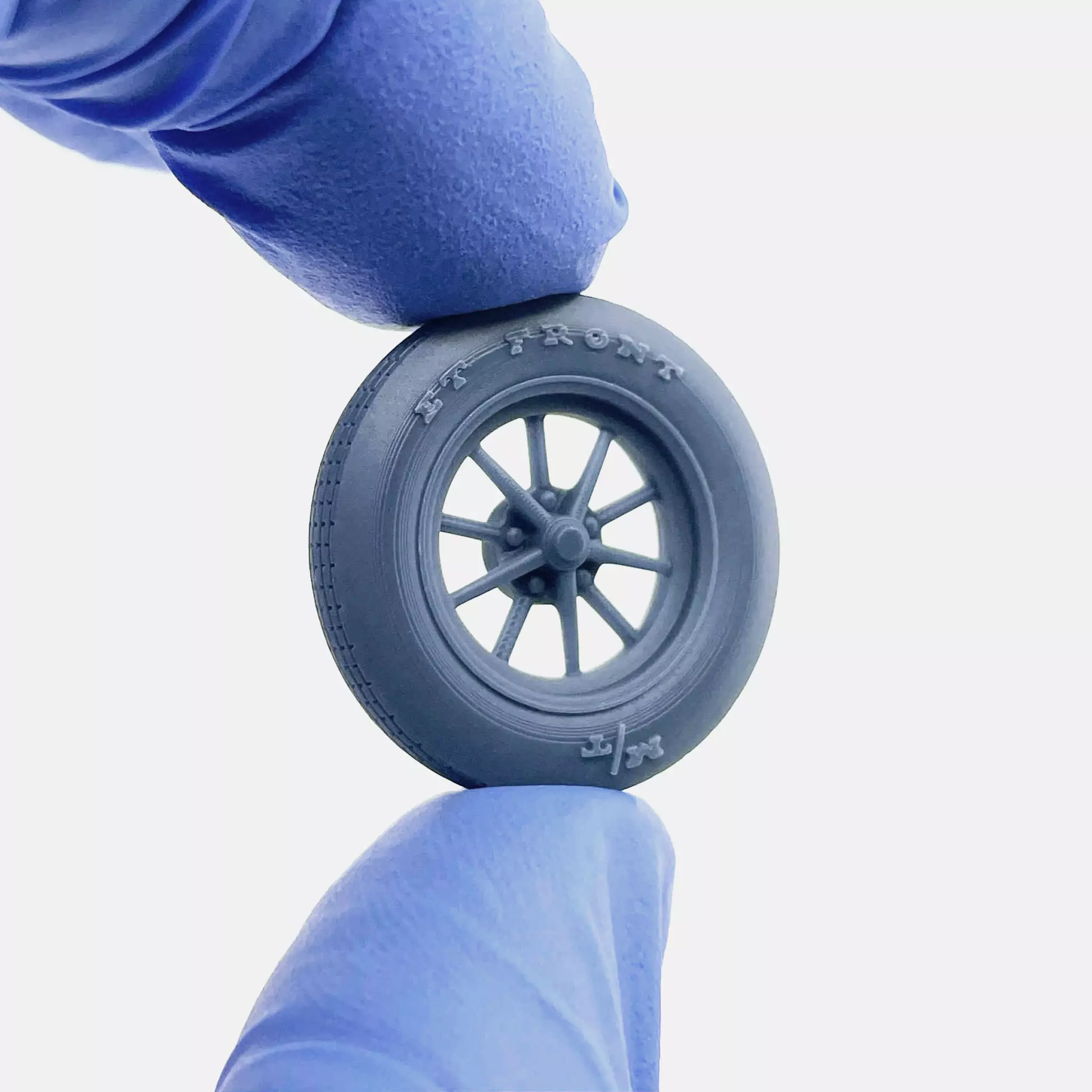 15x4 ET Gasser Wheel Mickey Thompson ET Front Tire 3D print model_2