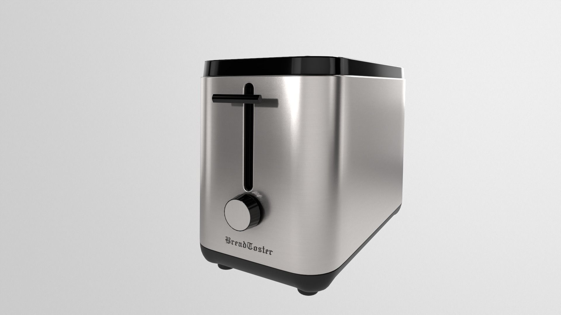 Bread Maker Low-poly 3D model_2