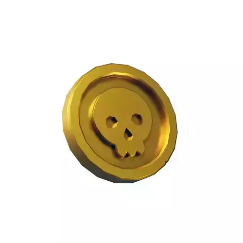 Gold coin game asset