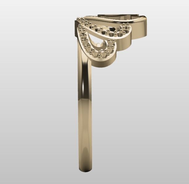 15 year old ring 3D model_1