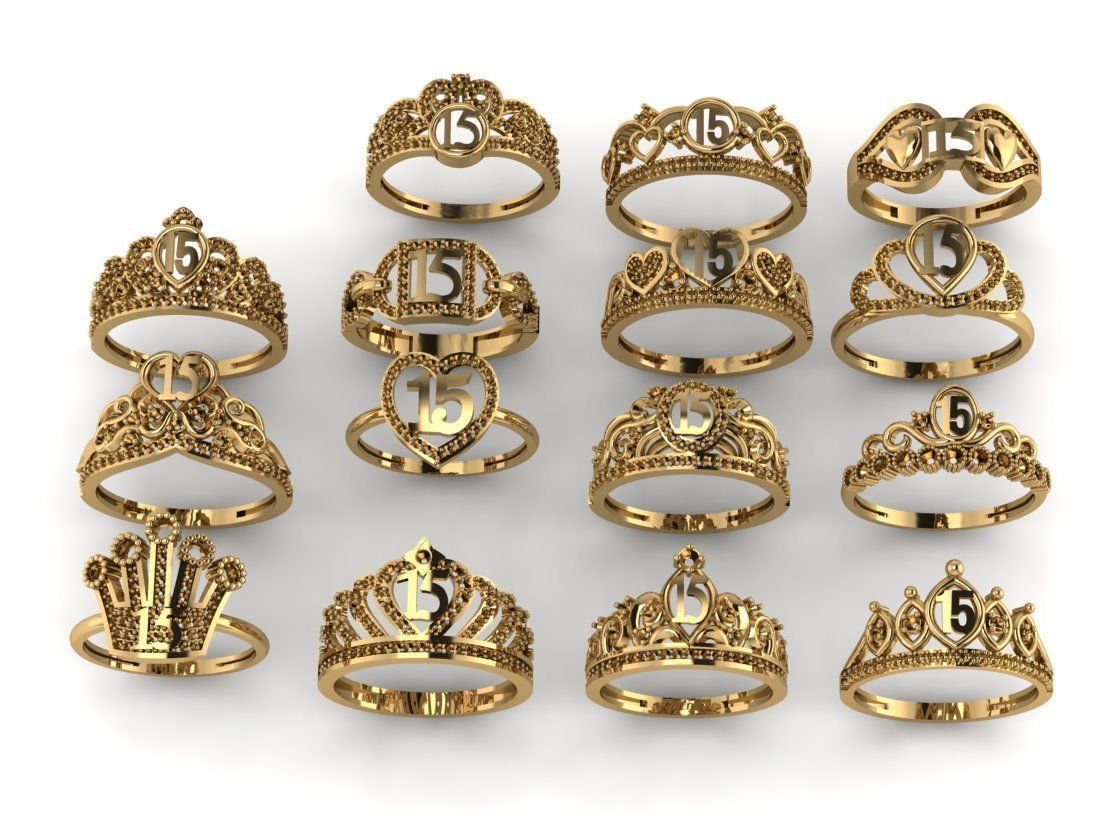 15 ring  3D model_1