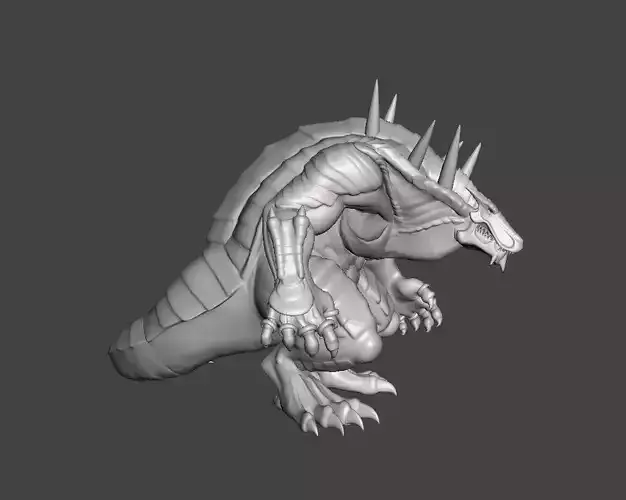 Ancient King One punch man 3D Model