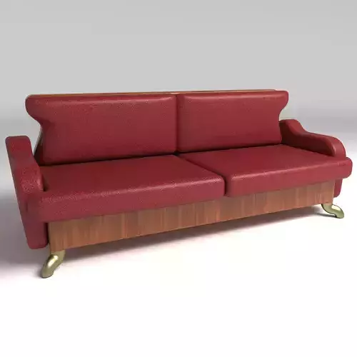 Leather Sofa 4K