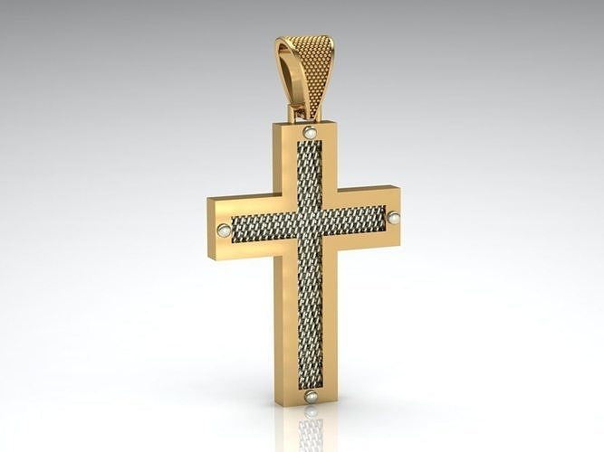 Cross Gold 3D print model