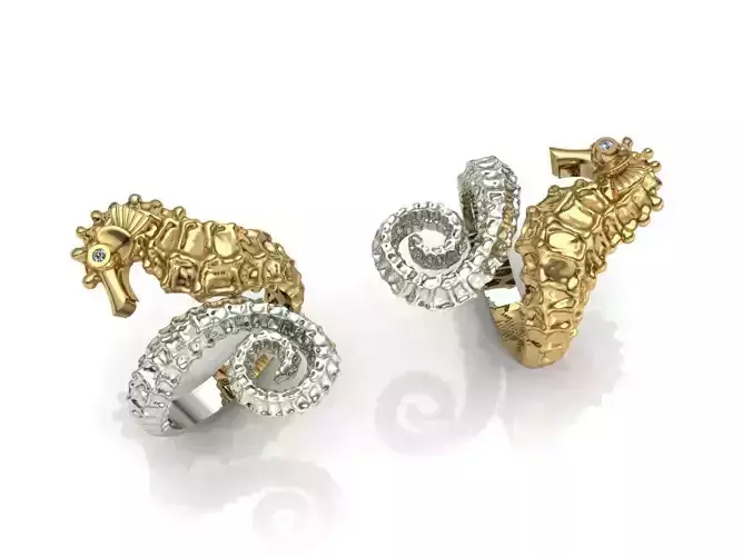 Sea Horse ring