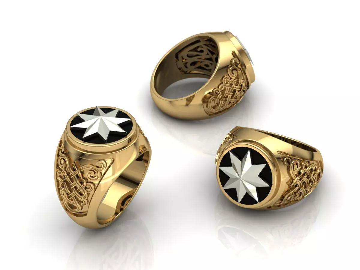 Mens Ring 3D print model