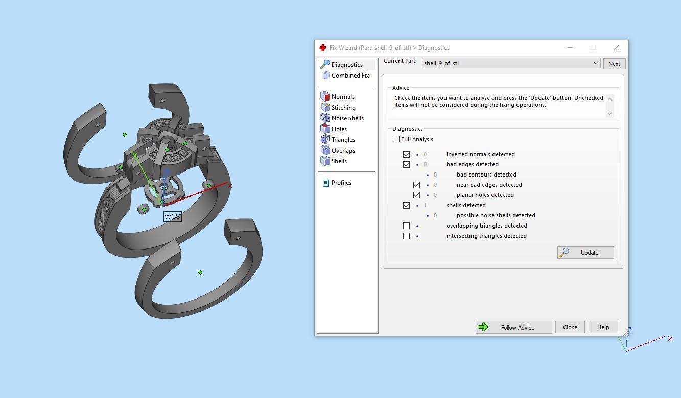 Mens ring  3D print model_3