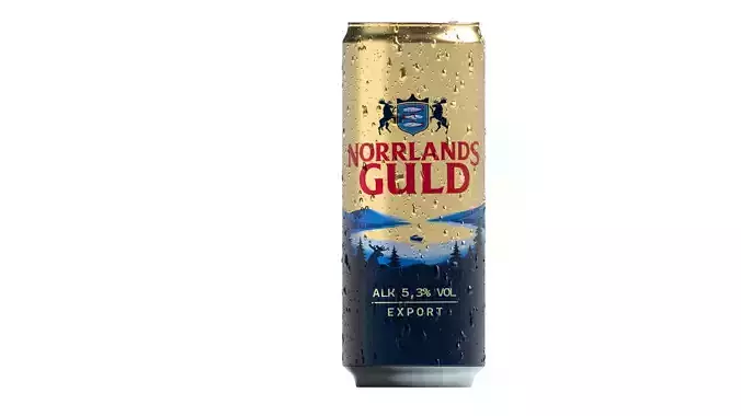 Swedish beer Norrlands Guld