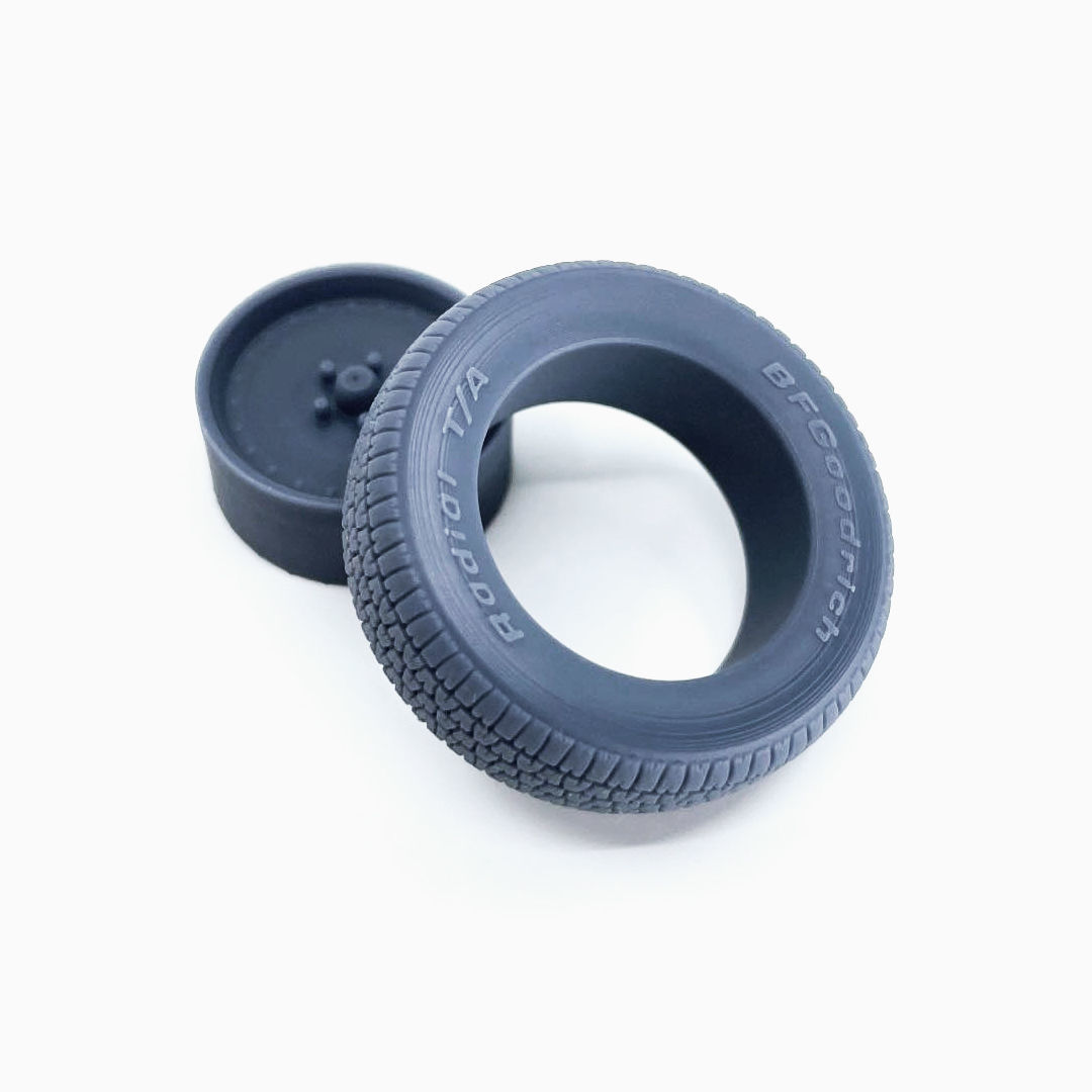 15x7 Centerline Auto Drag Wheel BFGoodrich Radial TA Tire 3D print model_6