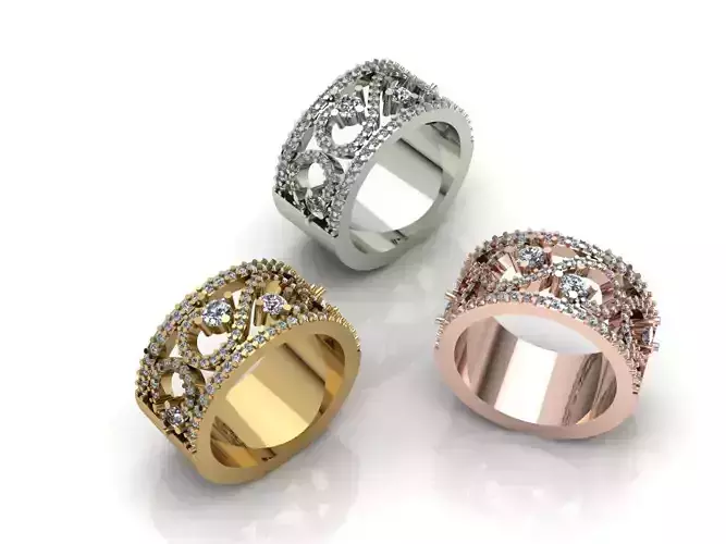 Jewelry Ring Gold  mm-085