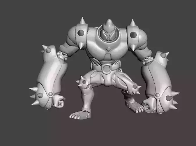 Armored Gorilla One punch man 3D Model