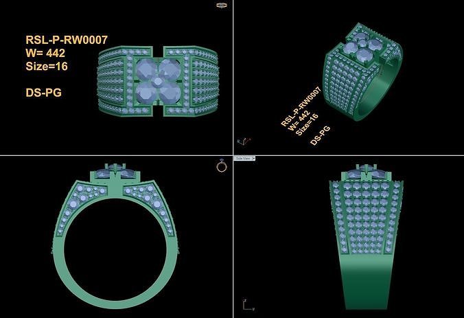 The Best Tango Men Ring 3D print model