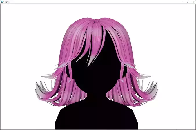 Anime hair style 34 for woman and girl 
