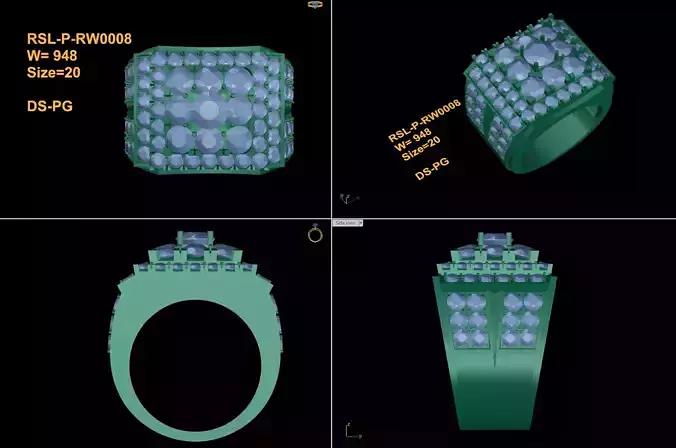 The Best Tango Men Ring