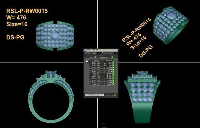 The Best Tango Men Ring 3D print model