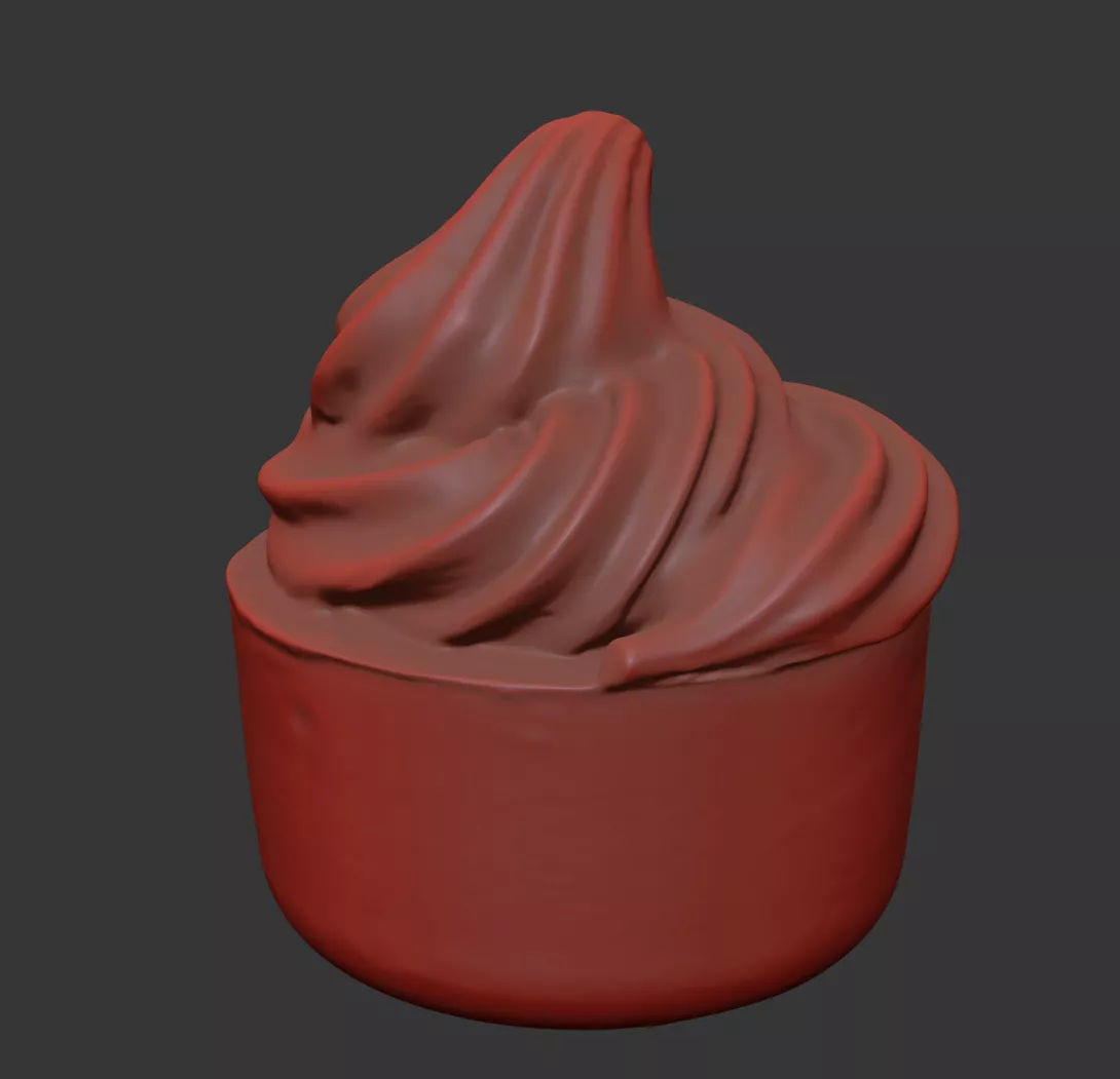 Praline 3D model_7