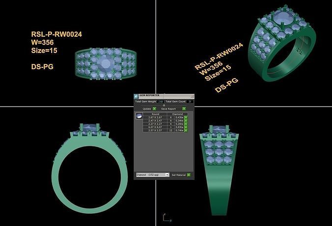 The Best Tango Men Ring 3D print model
