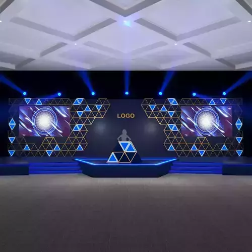 Stage Design 3D model