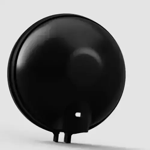 4x4 sealed beam socket 3D model