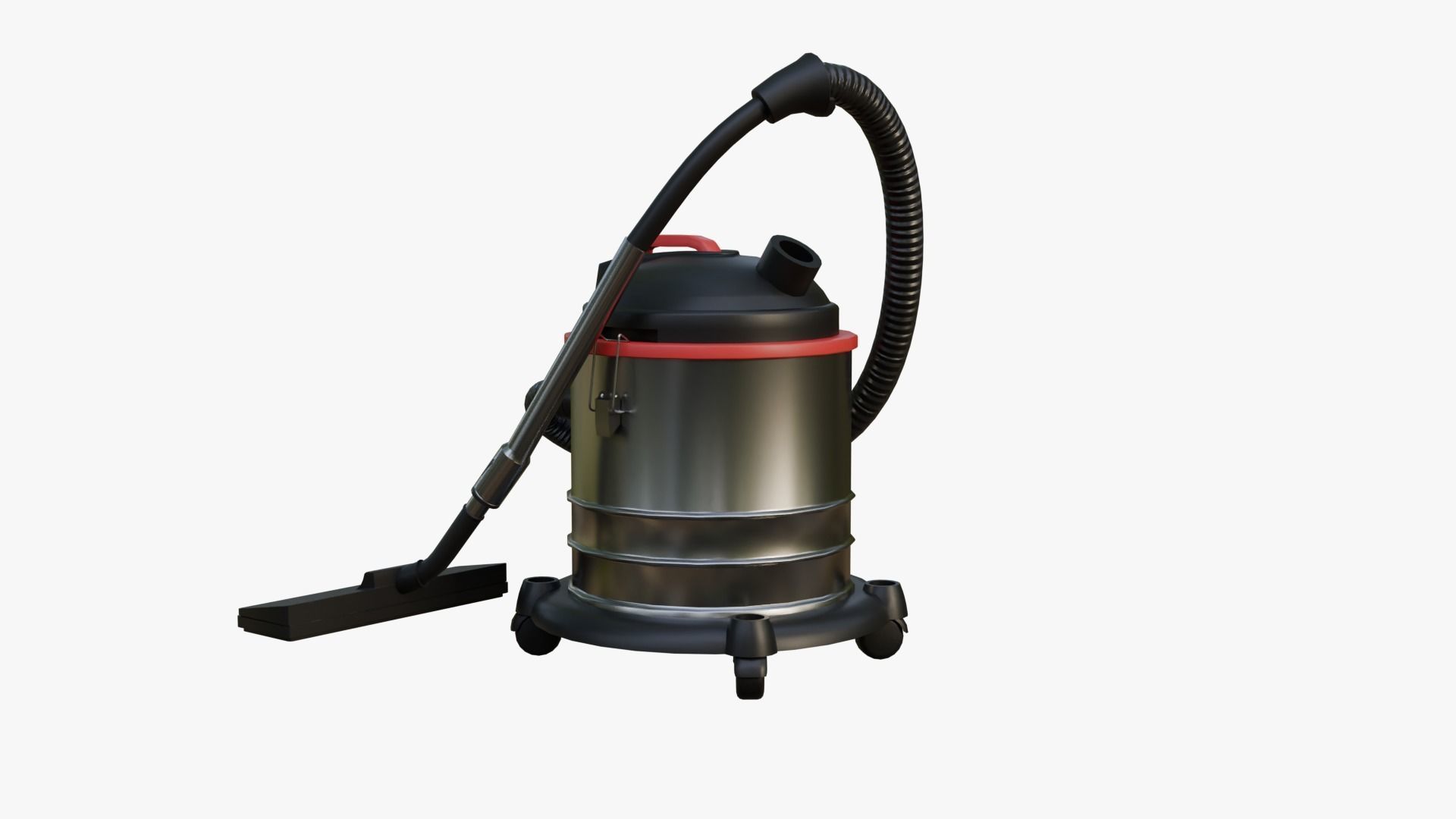 Vacuum Cleaner 3d model Low-poly 3D model_5