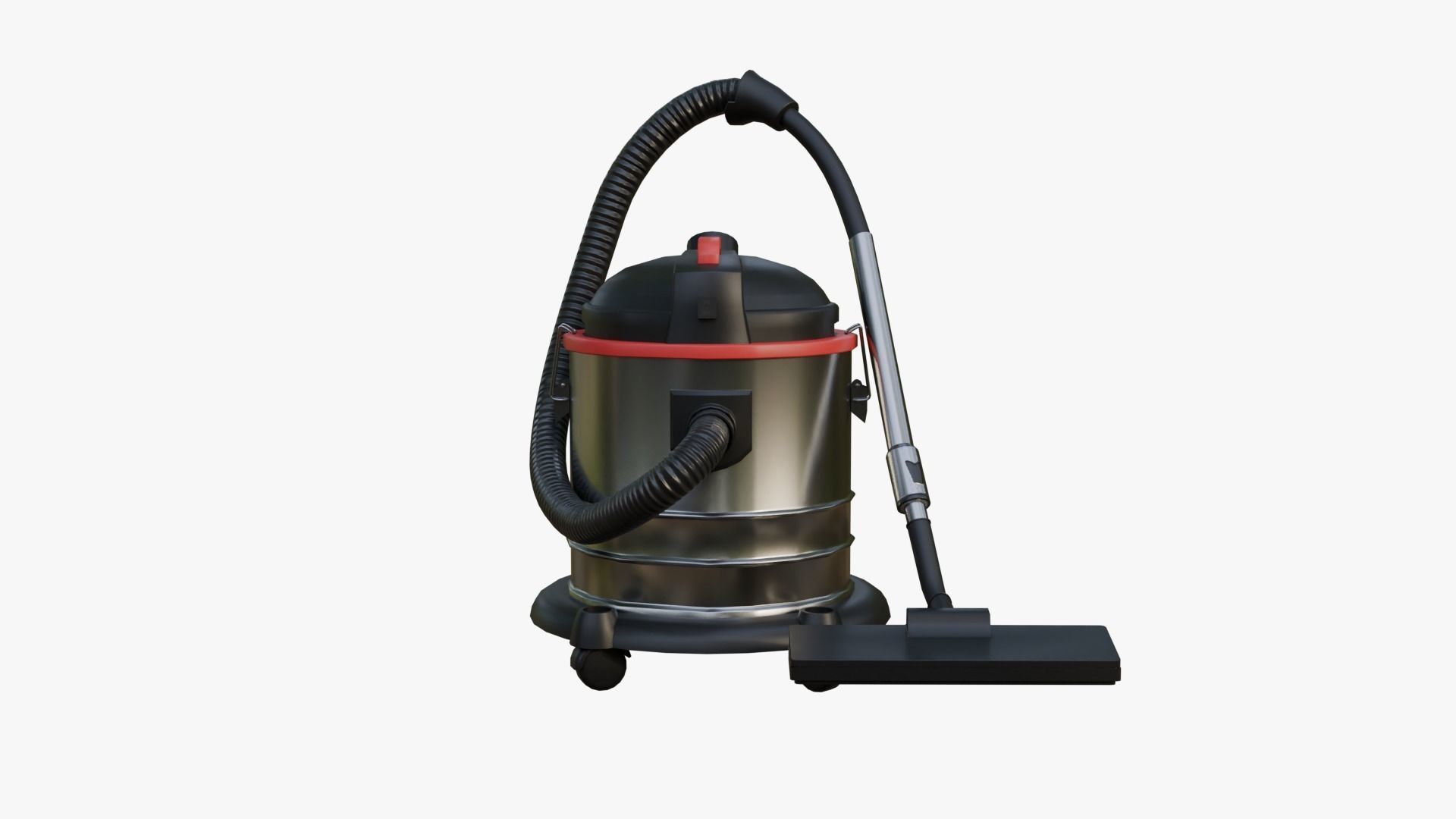 Vacuum Cleaner 3d model Low-poly 3D model_2