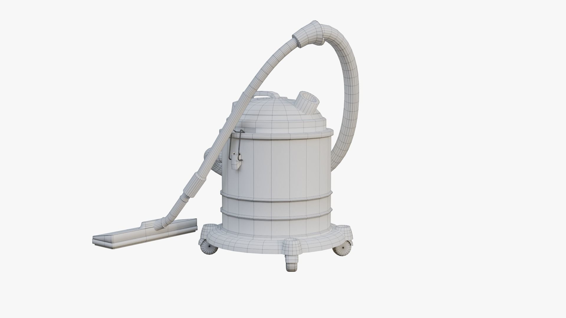 Vacuum Cleaner 3d model Low-poly 3D model_9