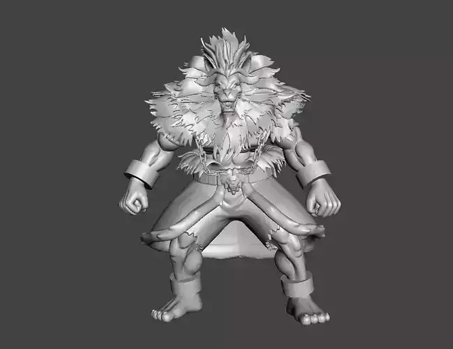Beast King One punch man 3D Model