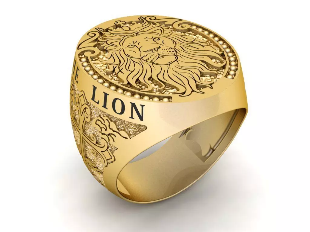 The Lion RIng 3D print model