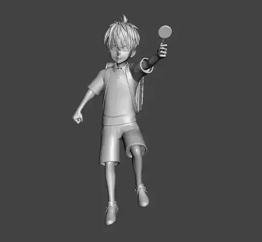 Child Emperor 3D Model