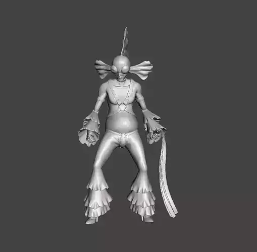 Fish of Darkness 3D Model