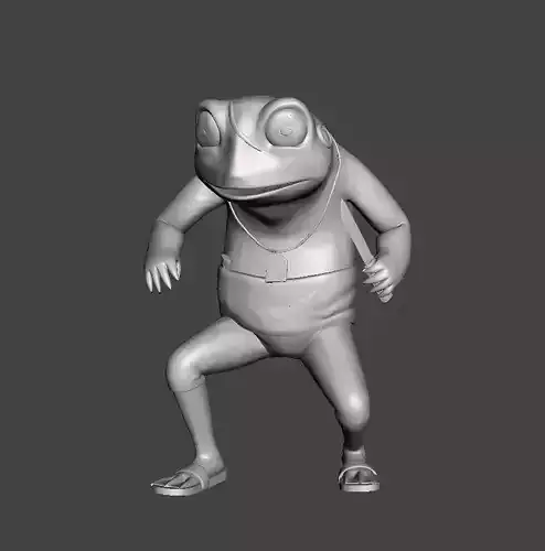 Frog Man One punch man 3D Model