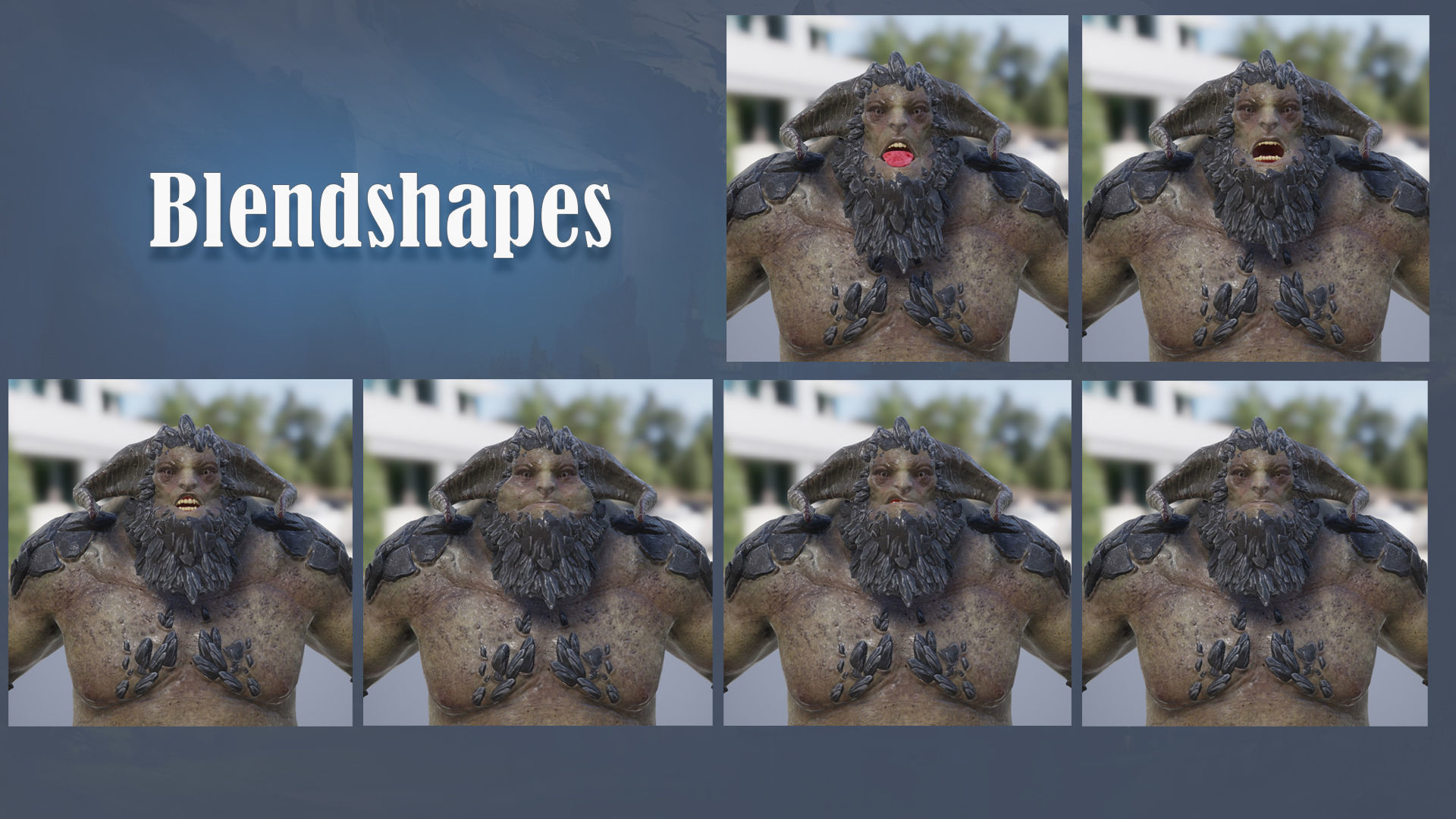 Cave Troll Low-poly 3D model_23