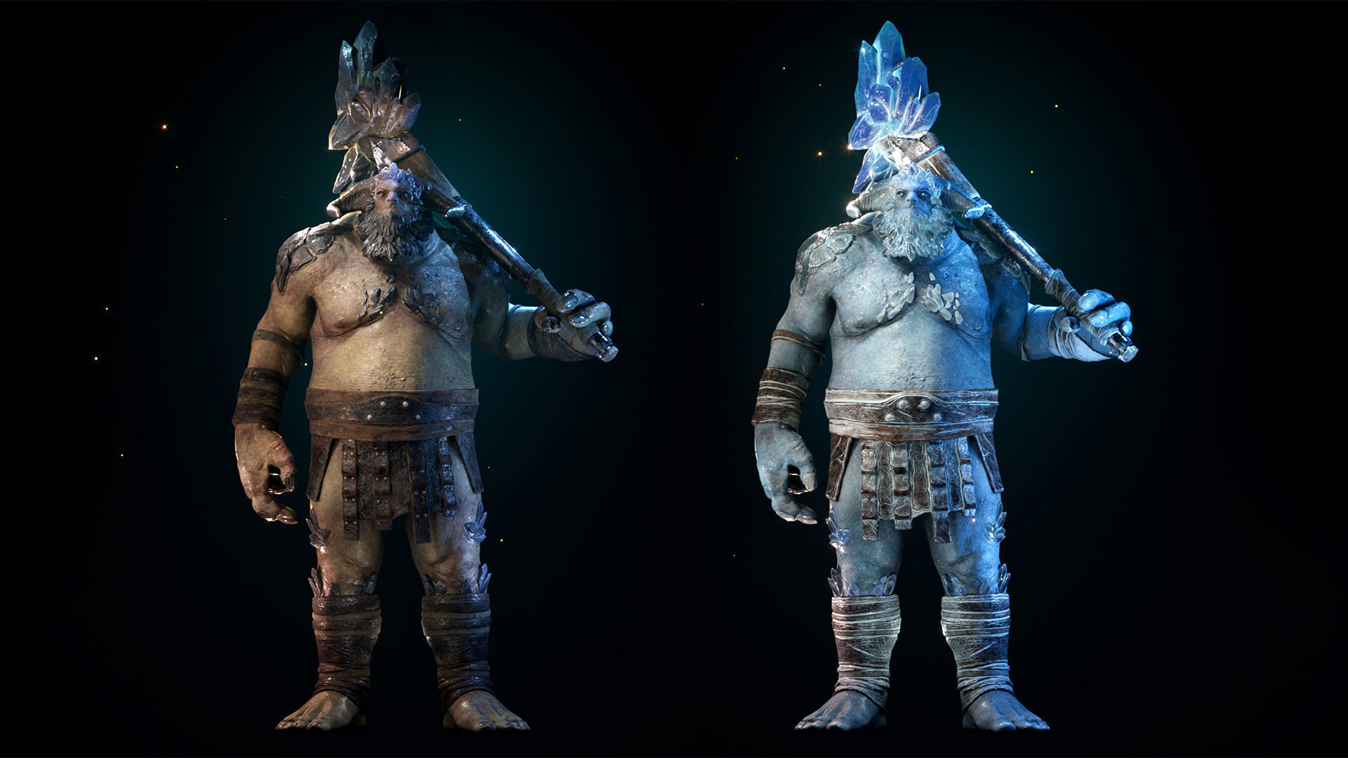 Cave Troll Low-poly 3D model_18