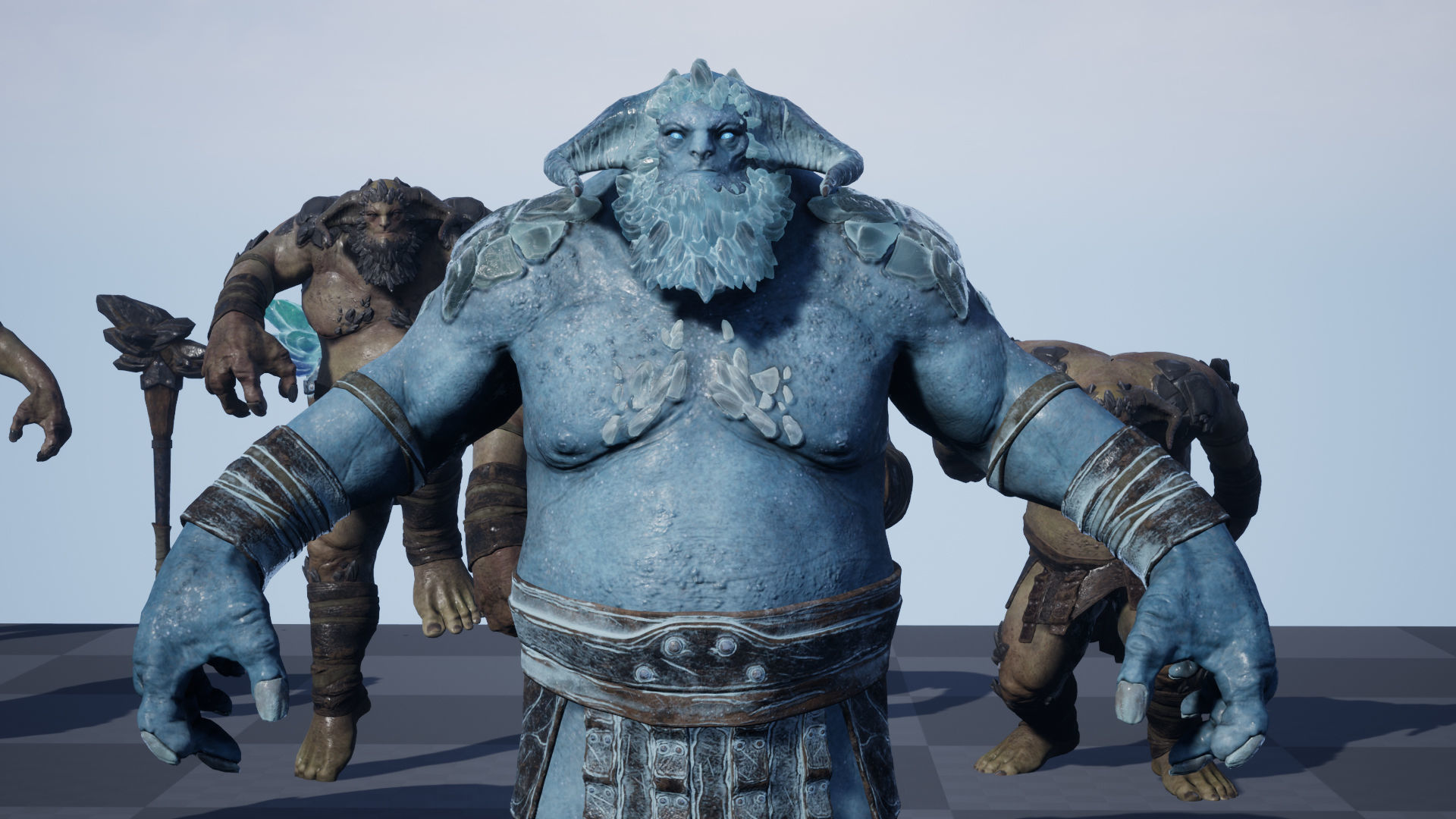 Cave Troll Low-poly 3D model_25