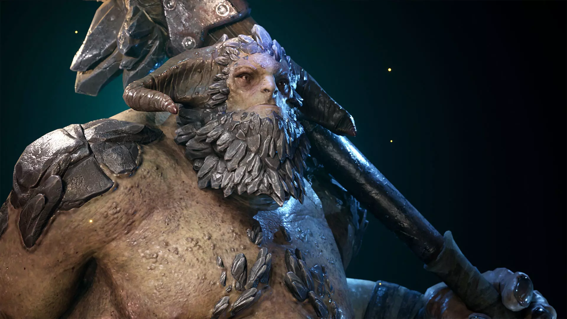 Cave Troll Low-poly 3D model_0