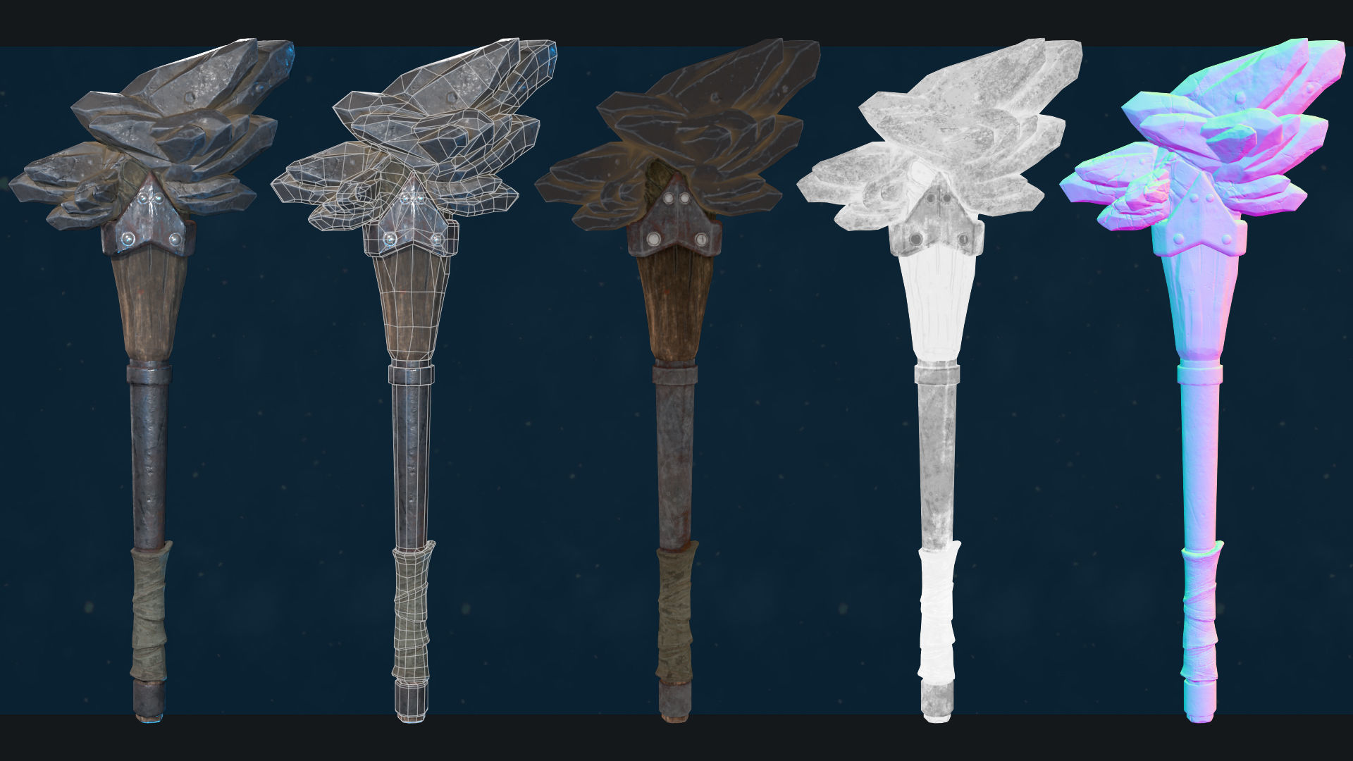 Cave Troll Low-poly 3D model_22