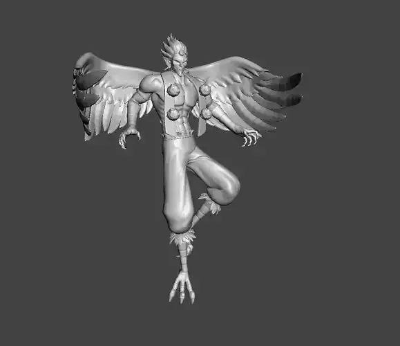Eagle Skyfolk 3D Model