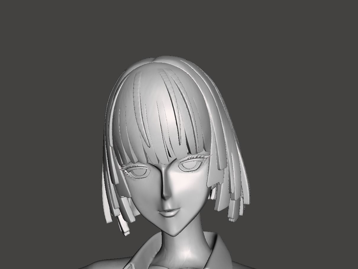 Fubuki Hellish Blizzard 3D Model 3D print model_1