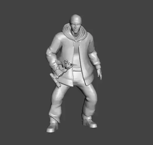 Golden Ball One punch man 3D Model