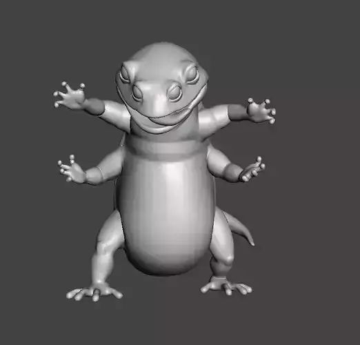 Golden Ball One punch man 3D Model 3D print model