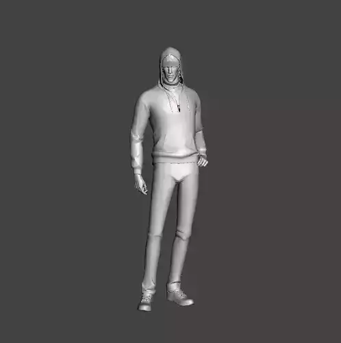 King One punch man 3D Model